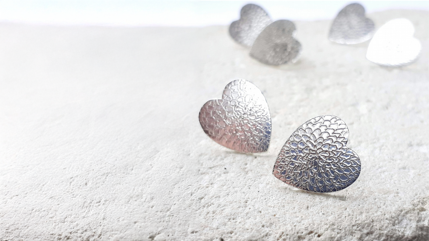 Textured Silver