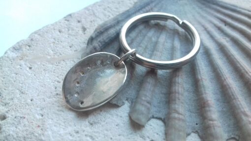 Sterling Silver Omer with Steel Keyring