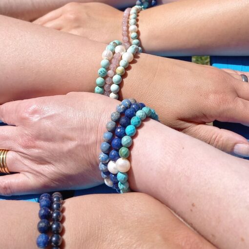 Summer Semi Precious Stone Beaded Bracelets